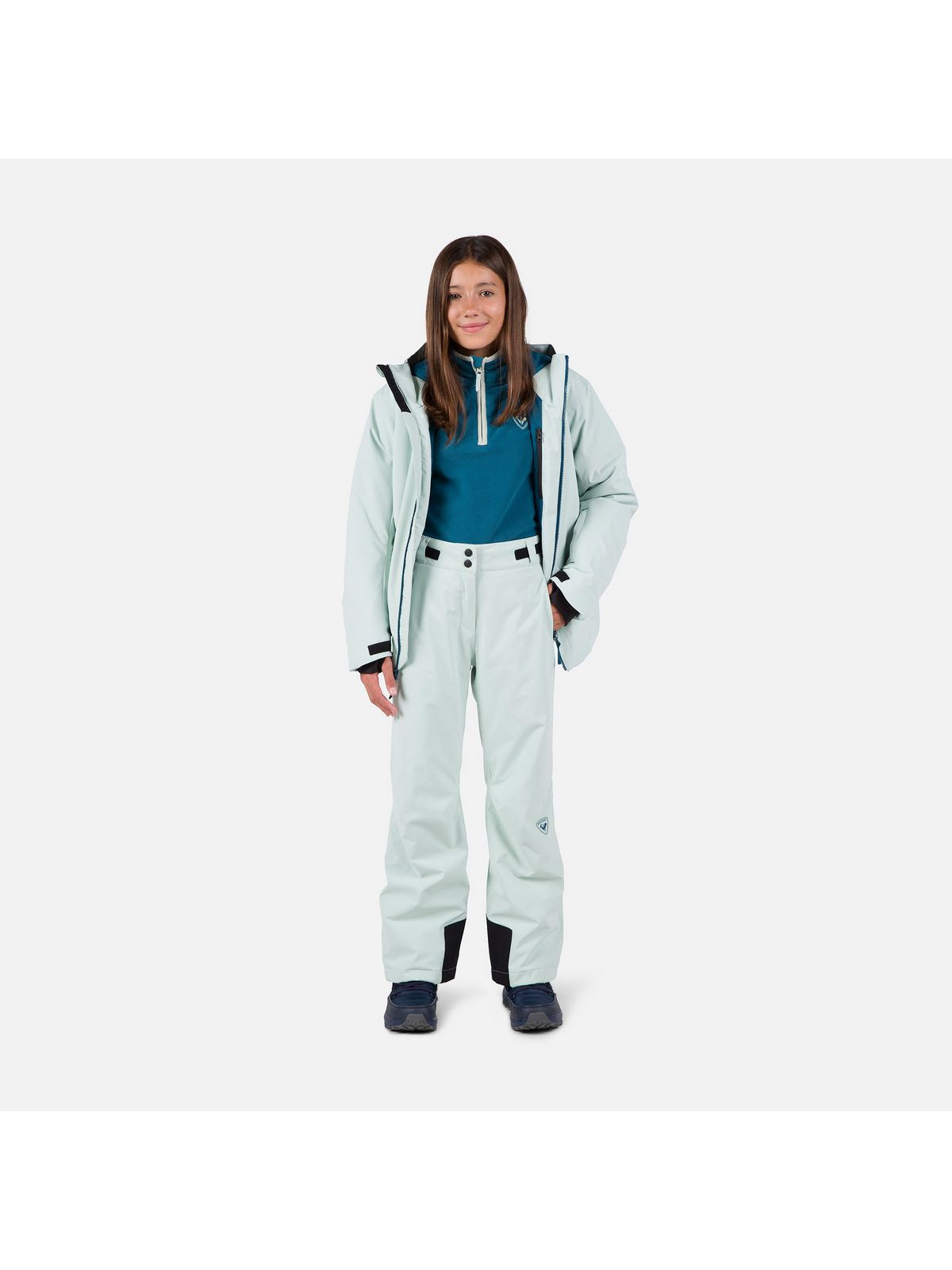 Spodnie narciarskie dziewczęce Rossignol Girl Ski Pant - Adventure Sports
