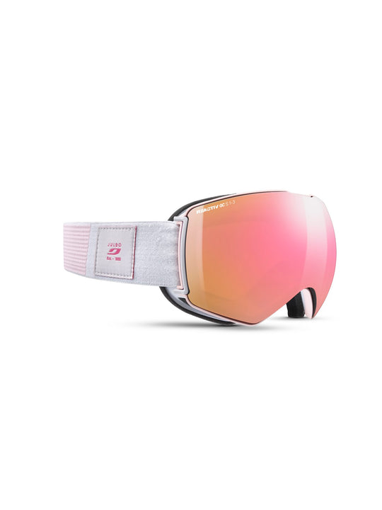 Gogle narciarskie JULBO Lightyear różowy fotochrom Cat 1-3 Glare Control - XL - Adventure Sports
