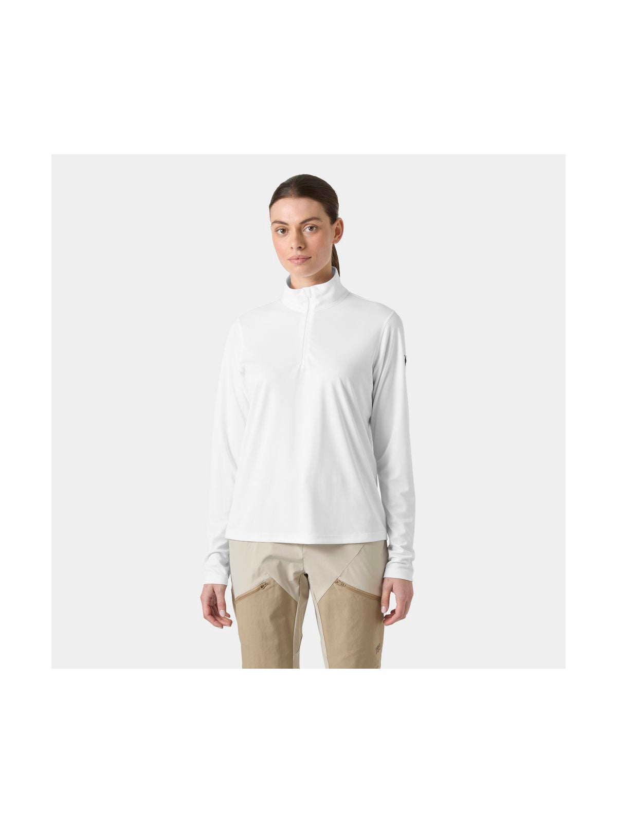 Bielizna termiczna damska HELLY HANSEN W HH TECH 1/2 ZIP biała