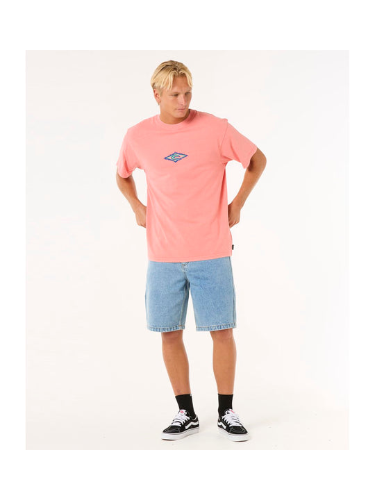 Koszulka RIP CURL Raw Energy Sloth Tee różowy
