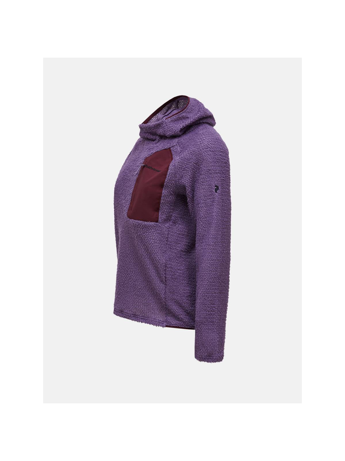 Bluza damska PEAK PERFORMANCE Freelight Polartec Alpha Hood fioletowa