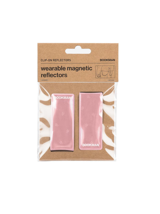 Klip BOOKMAN Clip-on Reflectors różowy
