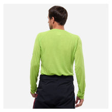 Koszulka męska MILLET Trilogy Wool Ts Ls M żółta limonkowa
