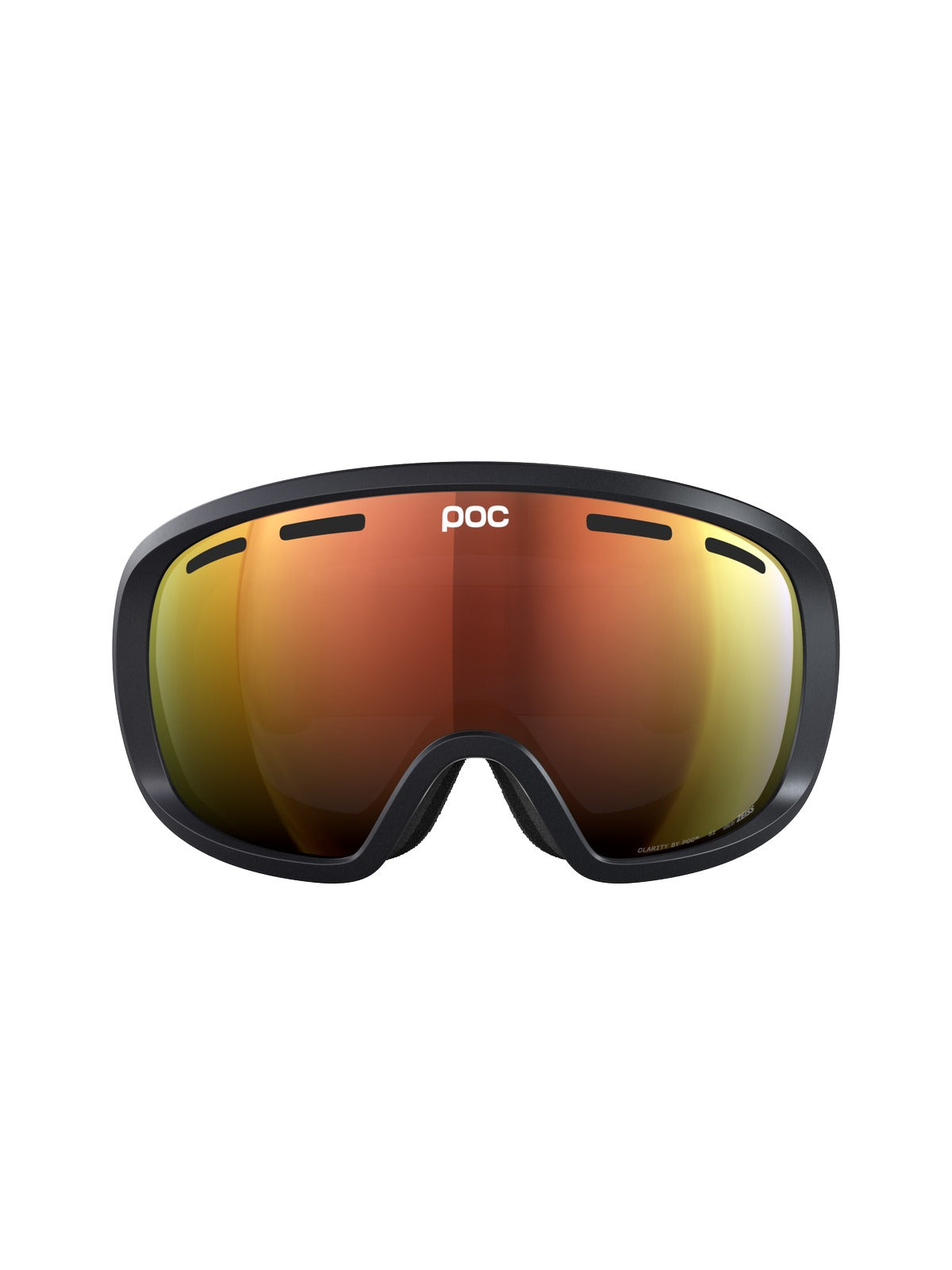Gogle narciarskie POC Fovea Wide Fit czarny