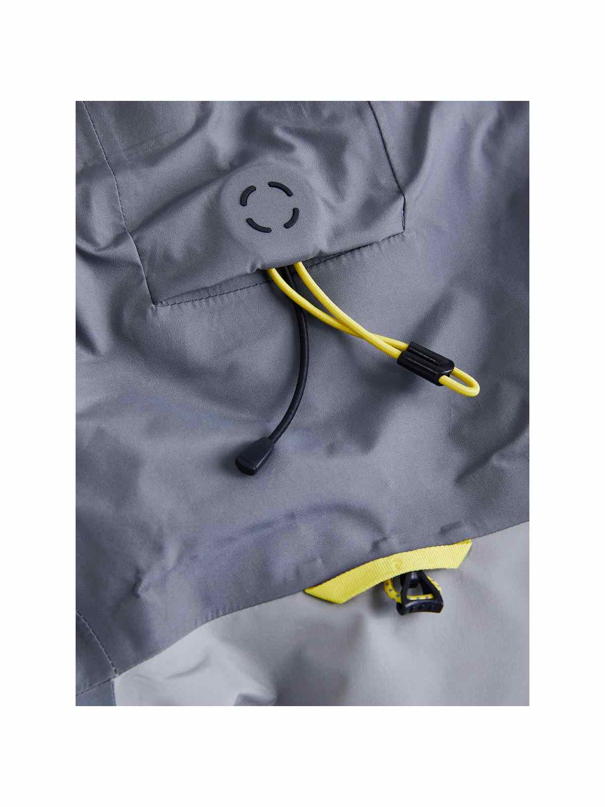 Kurtka Peak Performance M Vislight Gore-Tex Pro Jacket - szary/ciemny szary/limonkowy - Adventure Sports