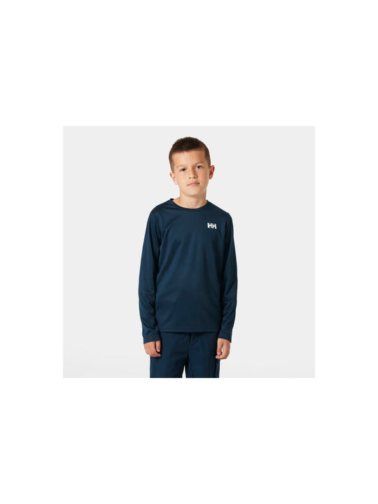 Koszulka HELLY HANSEN JR HH TECH LS CREW granatowy - Adventure Sports
