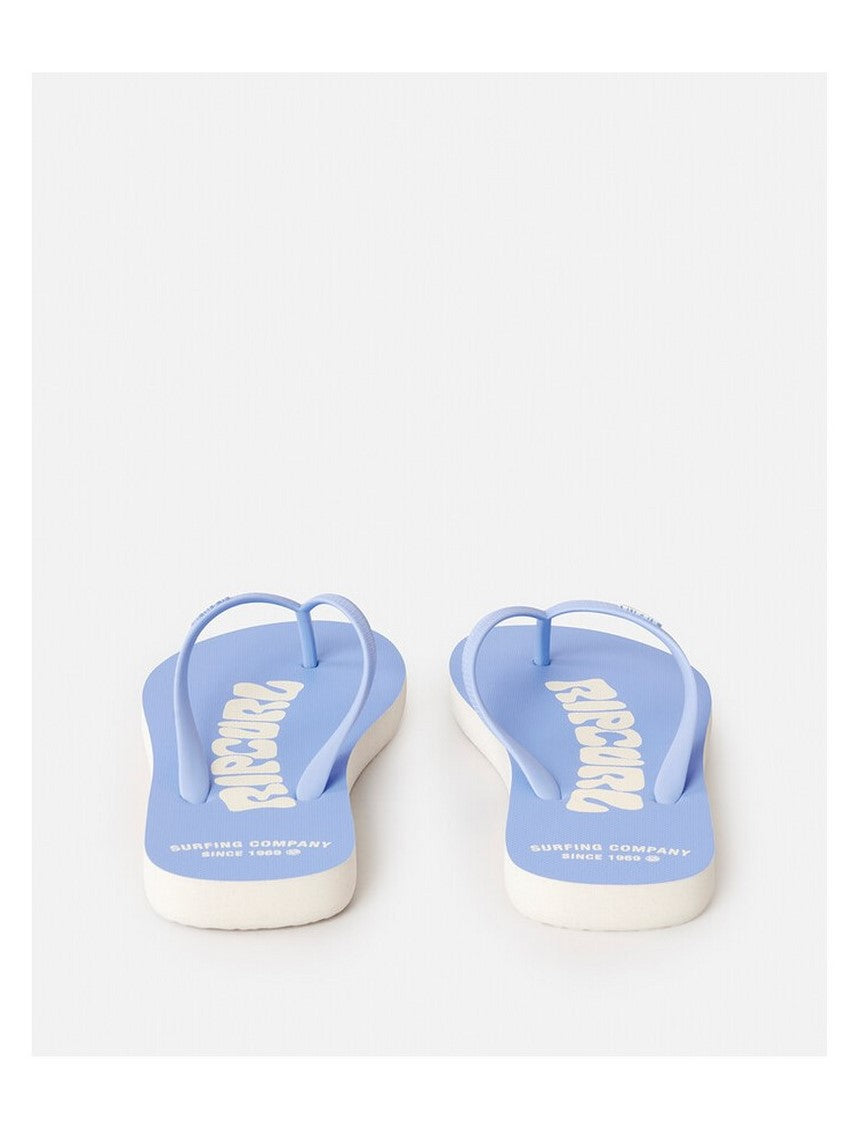 Japonki plażowe RIP CURL Icons Of Surf Bloom Open Toe niebieskie