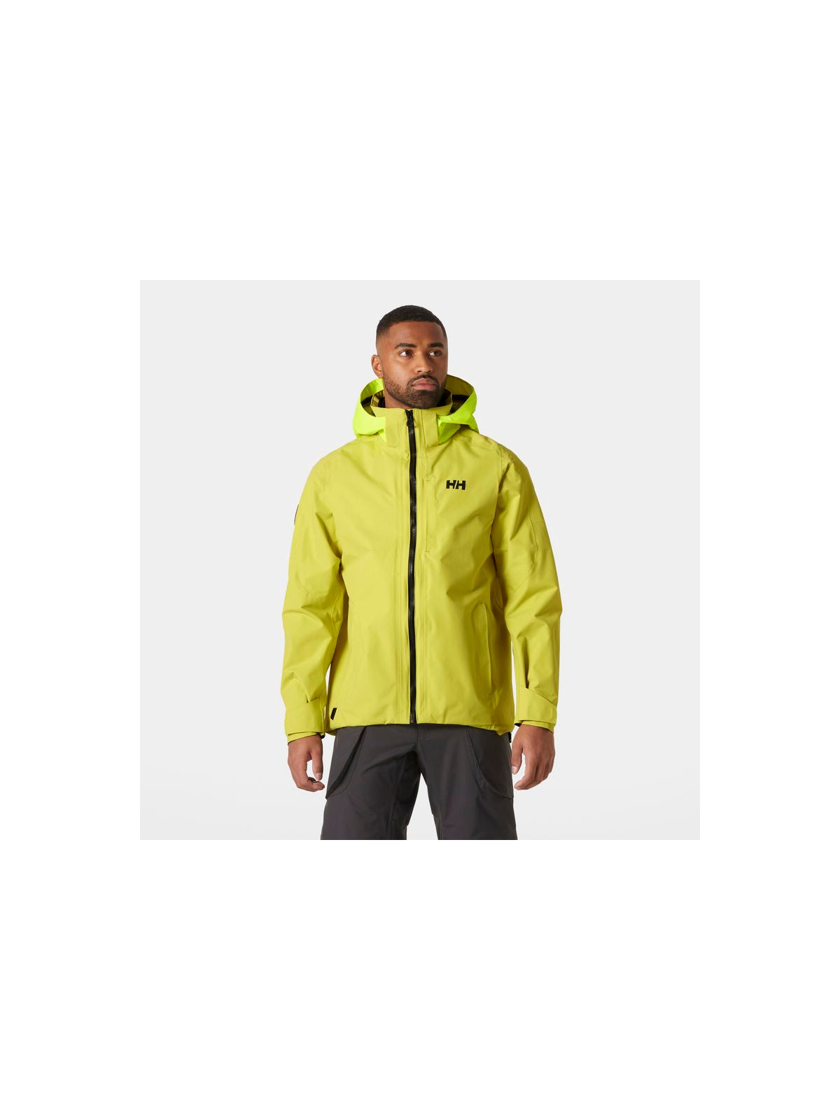Kurtka żeglarska męska HELLY HANSEN HP STORM RACING JACK żółta - Adventure Sports
