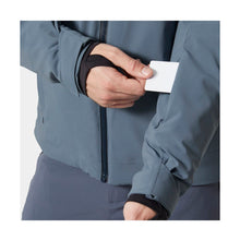 Kurtka narciarska męska HELLY HANSEN ALPHA 4.0 JACKET granatowa

