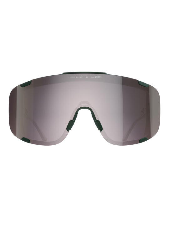 Okulary rowerowe POC Devour Wide Fit zielony Cat 2 Clarity Road/Sunny Silver
