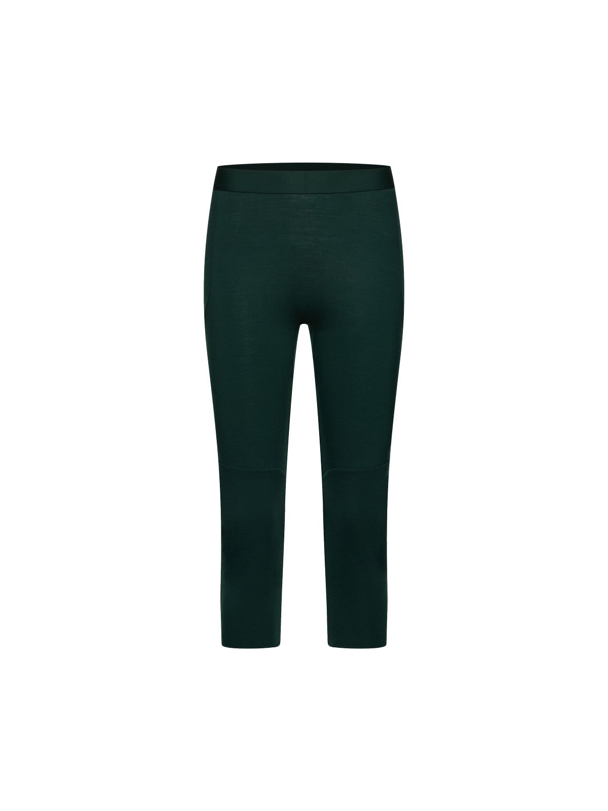 Legginsy narciarskie damskie POC W's Layer Merino 3/4 Tights zielony