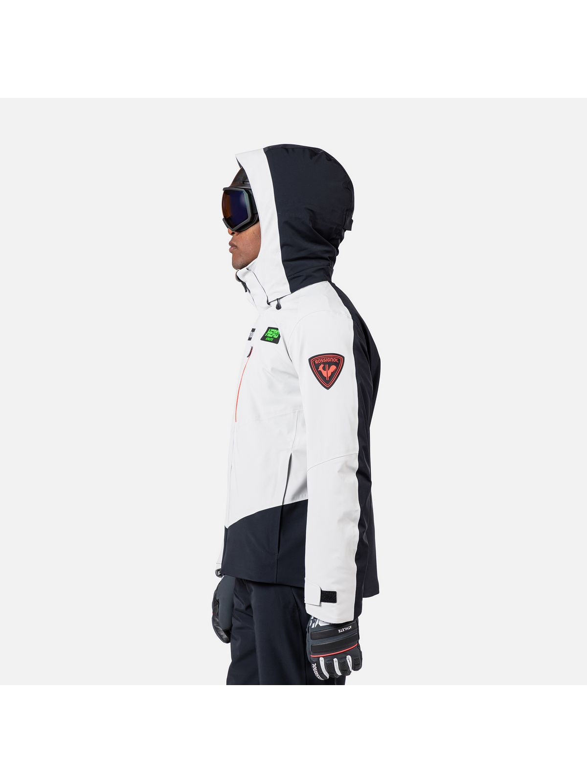 Kurtka narciarska męska ROSSIGNOL Hero Blackside Insulated Jkt szara