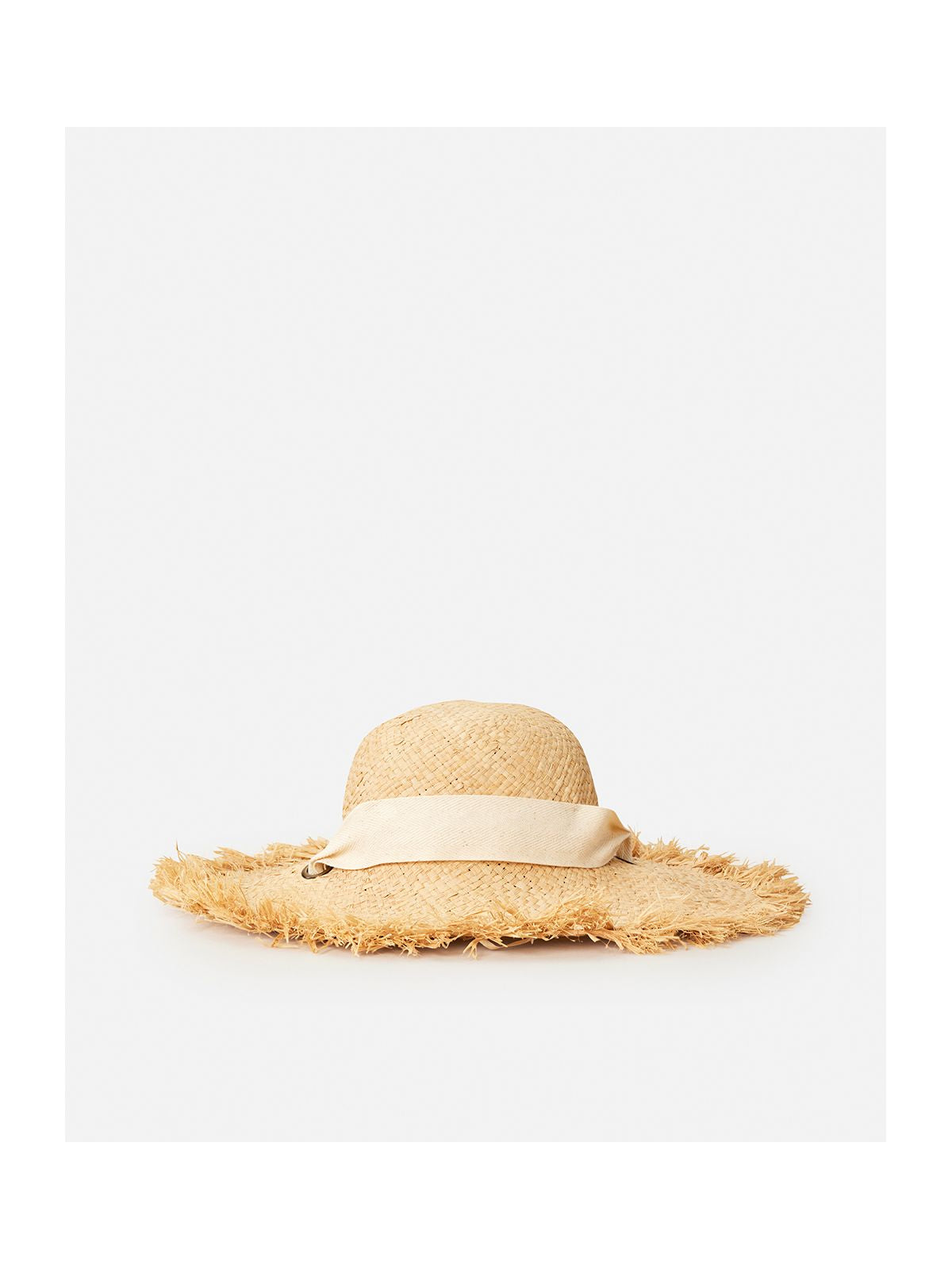 Kapelusz RIP CURL Wategos Fringed Straw Boho Hat beżowy