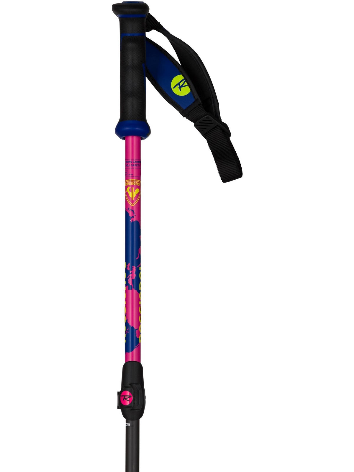 Kije skitourowe ROSSIGNOL DEMO CARBON ADJUSTABLE SAFETY - 110-140 - narciarskie - Adventure Sports