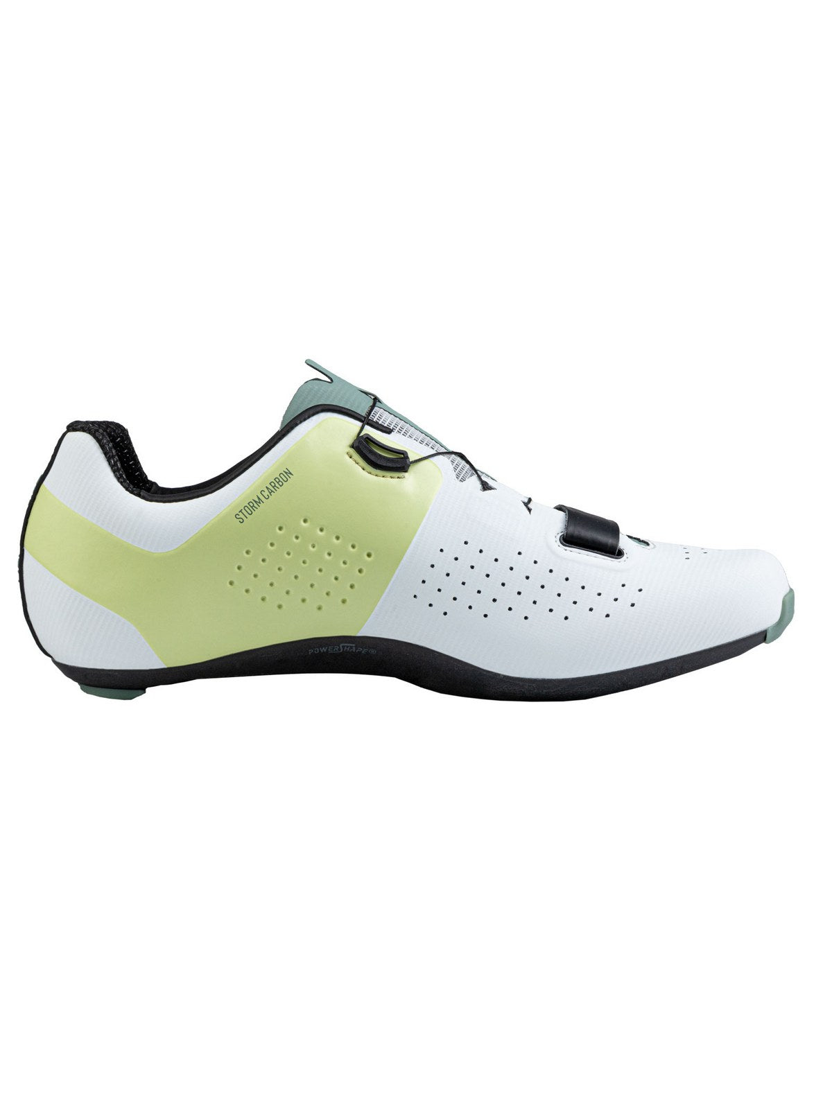 Buty rowerowe NORTHWAVE Storm Carbon biało zielony