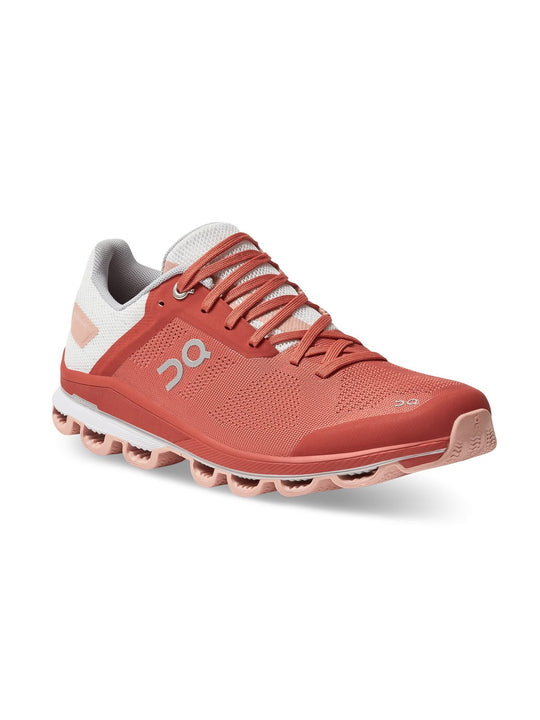 Buty do biegania damskie On W CLOUDSURFER - czerwony
