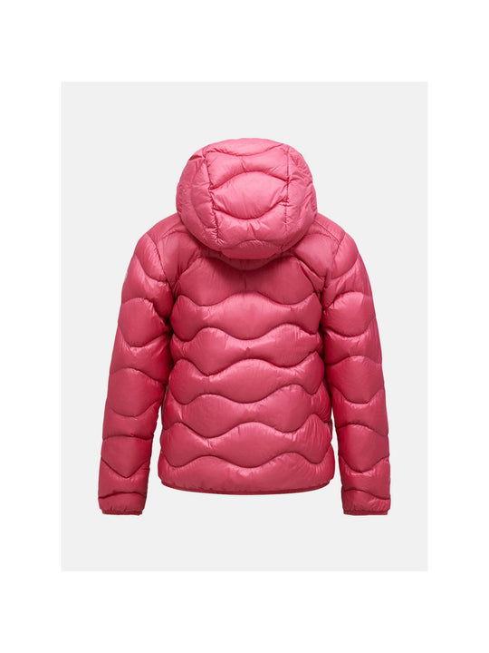Kurtka puchowa juniorska PEAK PERFORMANCE Helium Down Hood Jacket różowa
