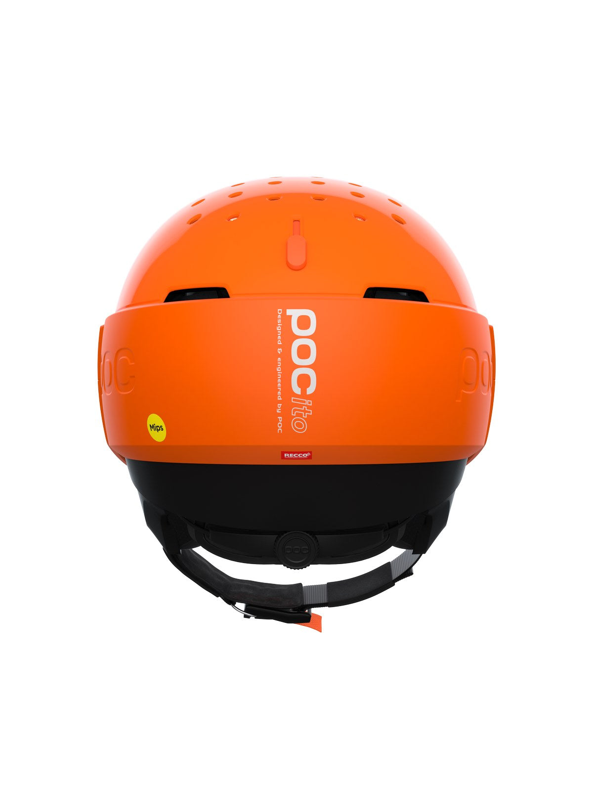 Kask narciarski POC POCito Levator MIPS pomarańczowy - Adventure Sports