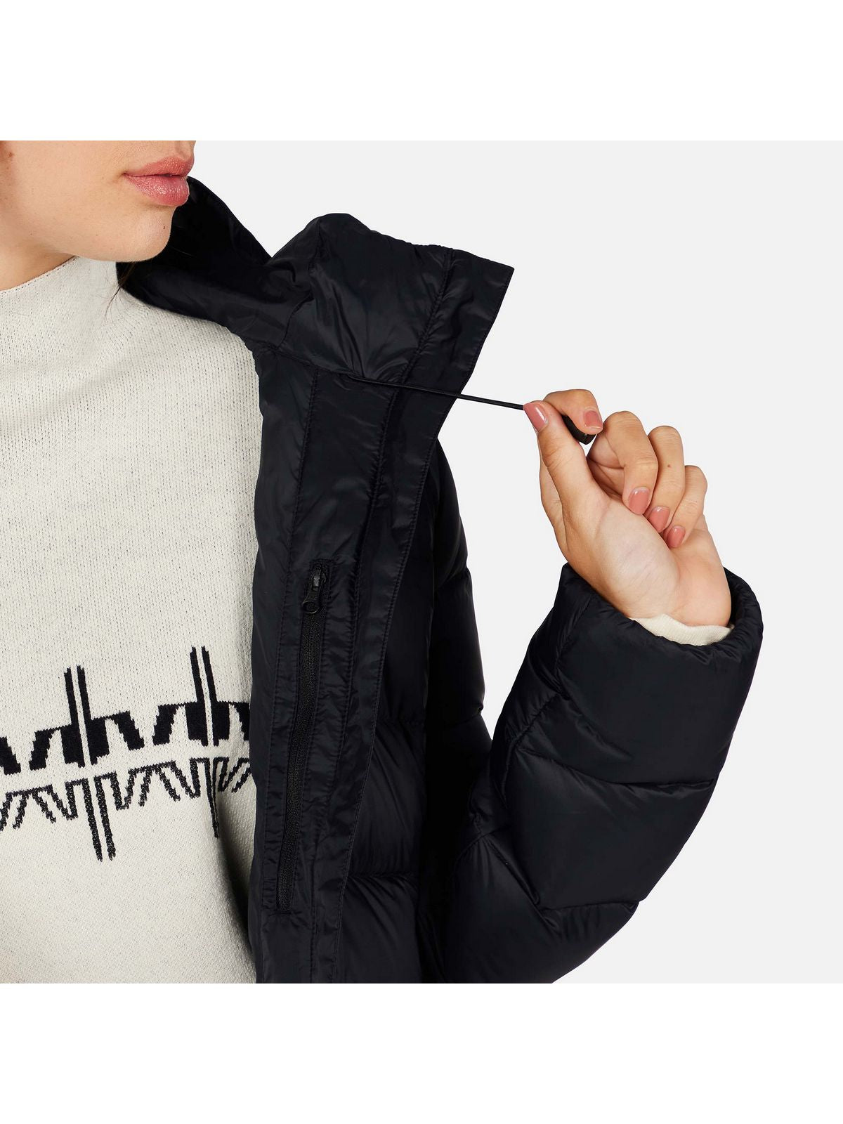 Kurtka damska ROSSIGNOL W ARETU DOWN JKT czarna