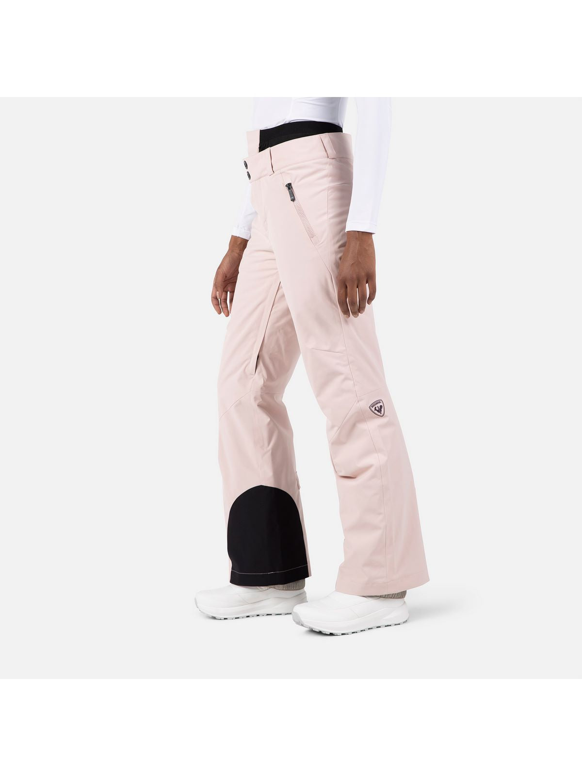 Spodnie na narty damskie Rossignol W Relax Pant różowy - narciarskie - Adventure Sports