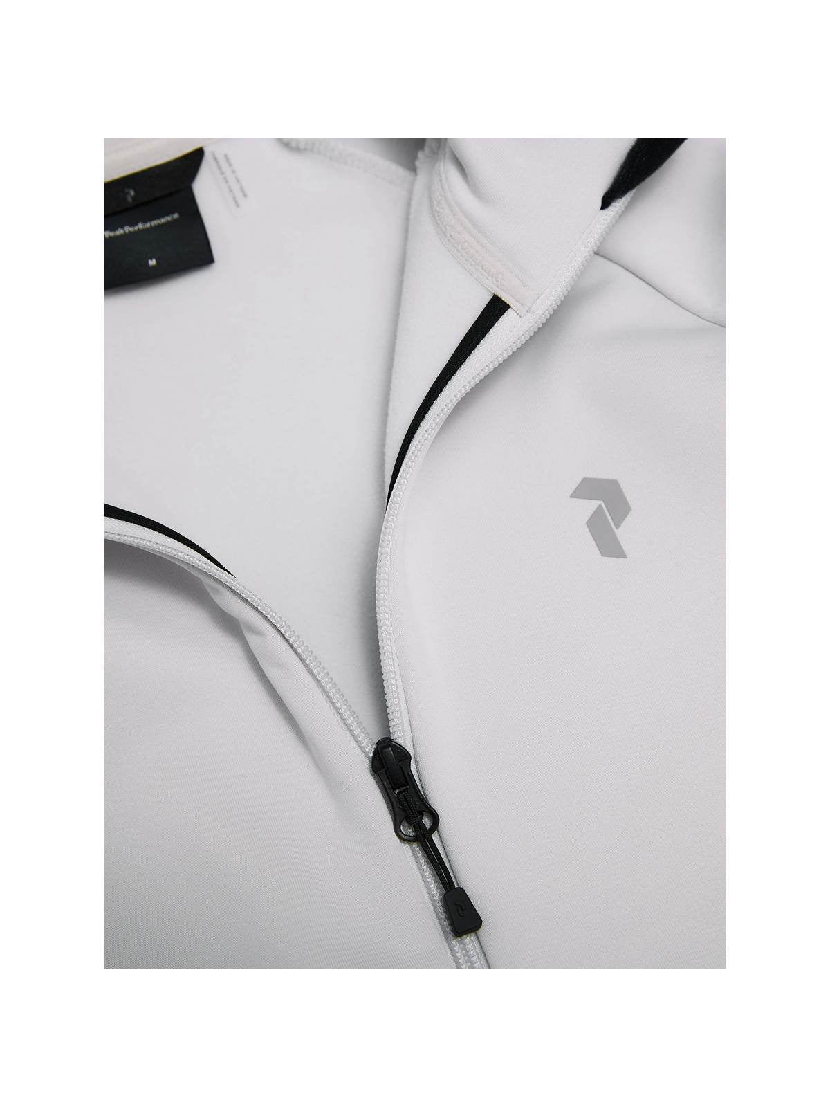 Bluza męska PEAK PERFORMANCE Rider Essentials Midlayer Zip Jacket biała