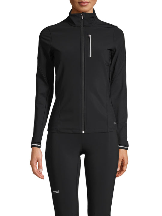 Kurtka damska CASALL Windtherm Jacket czarny - Adventure Sports
