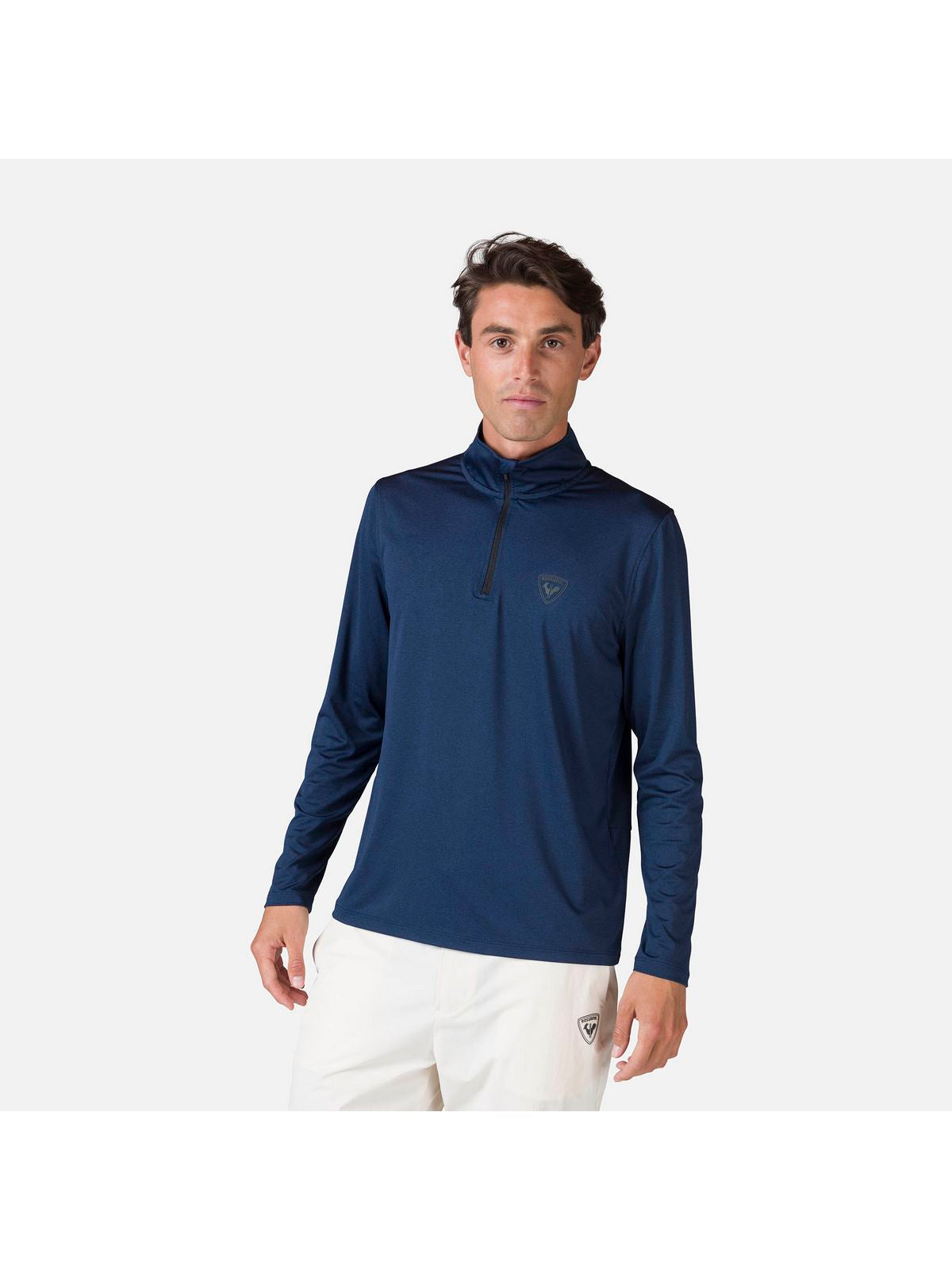 Koszulka Rossignol Slub 1/2 Zip Tee granatowy - Adventure Sports
