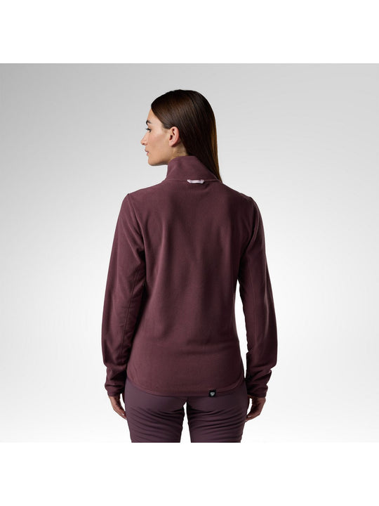 Bluza damska ROSSIGNOL W Polar Fleece Jacket bordowa
