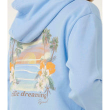 Bluza damska RIP CURL Poolside Zip Thru Relaxed Hood niebieska
