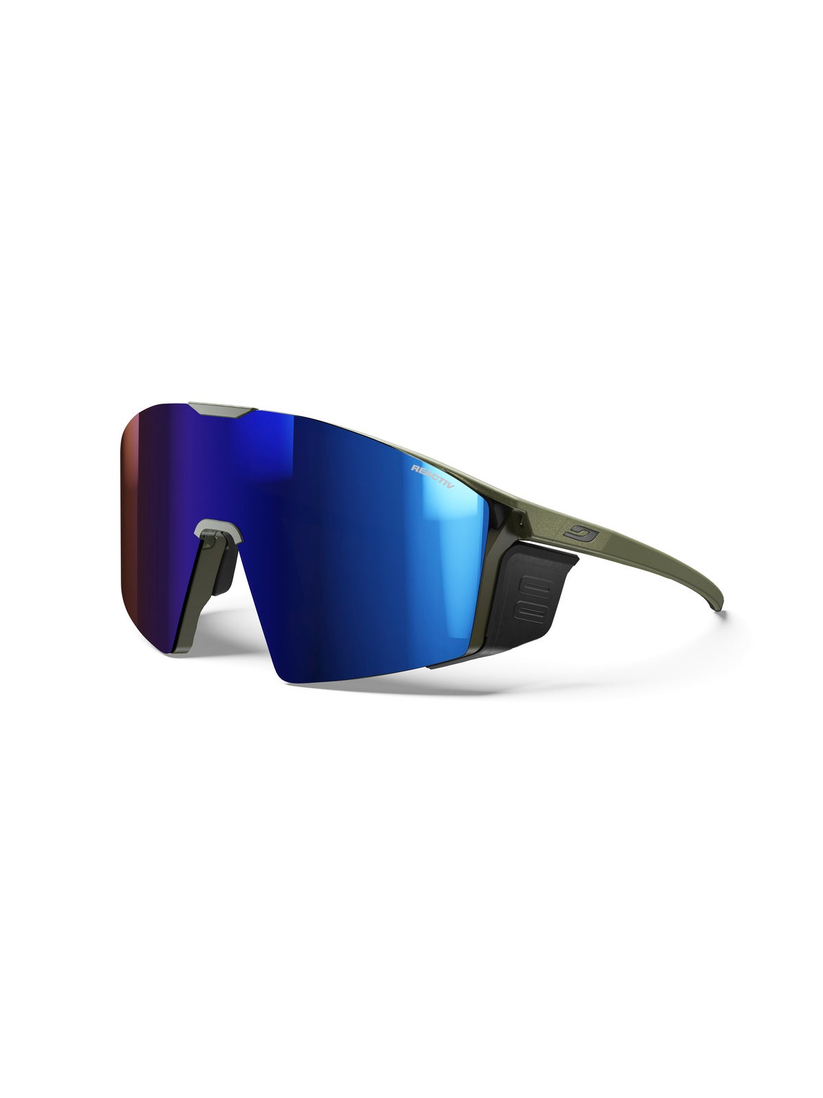 Okulary fotochromowe JULBO EDGE COVER zielony Cat 2-4 Reactiv - L - Adventure Sports