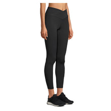 Legginsy treningowe damskie CASALL Overlap High Waist Tights kolor czarny
