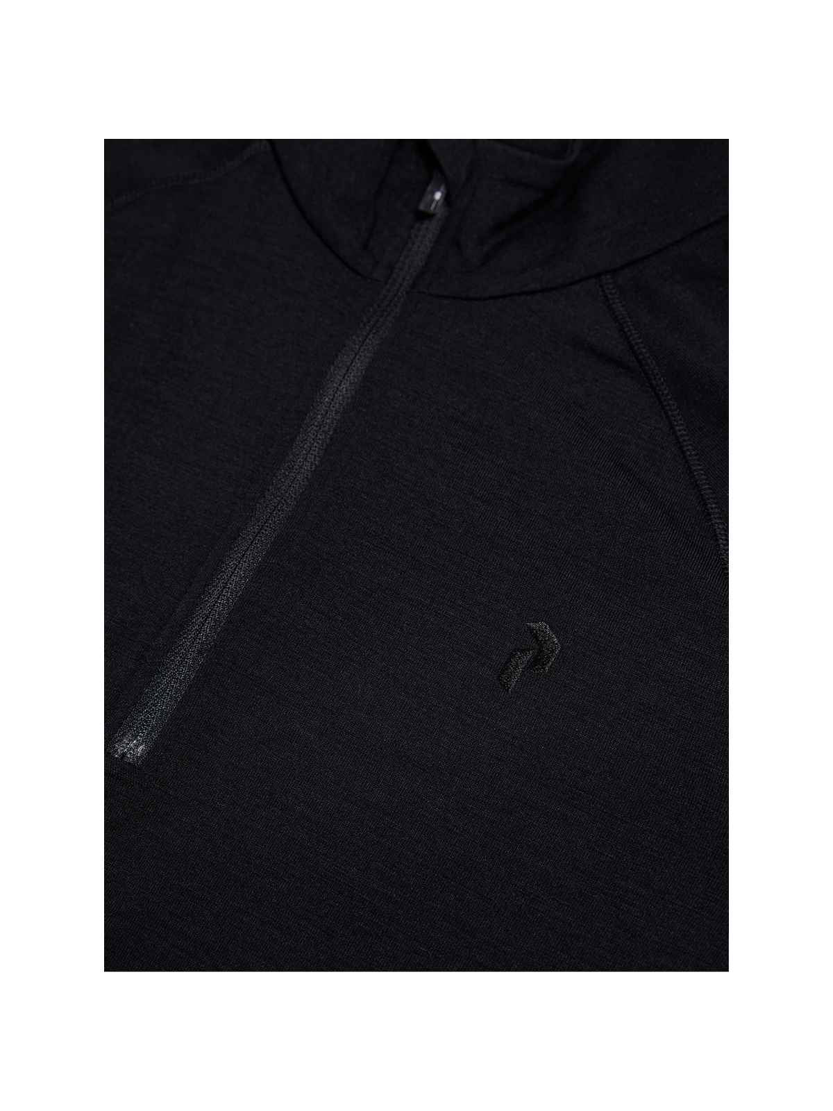 Koszulka termiczna damska PEAK PERFORMANCE Magic Half Zip Wool-blend Baselayer Women czarna