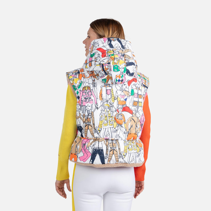 Kamizelka Rossignol W Diamond Vest biały - Adventure Sports
