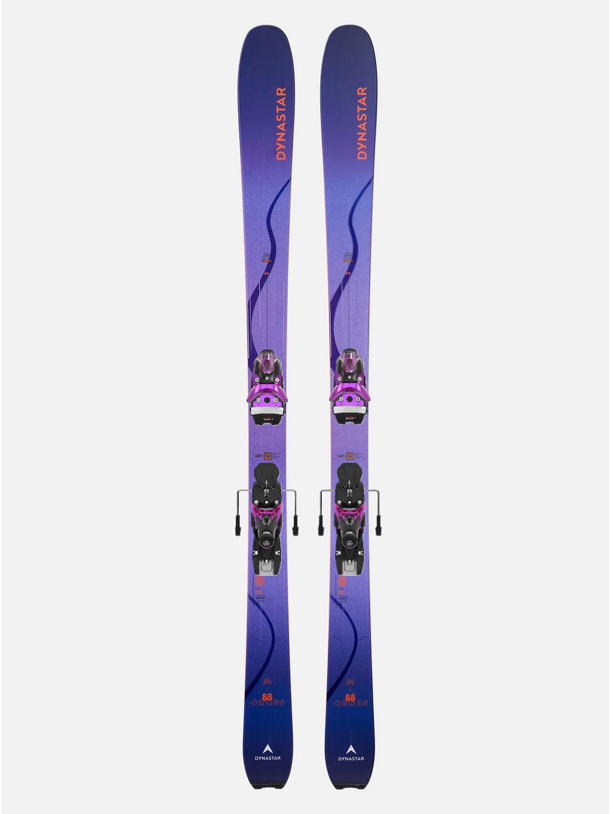 Narty DYNASTAR M-Cross 88 Open + wiązania LOOK Spx 13 Gw B90 Purple Metal