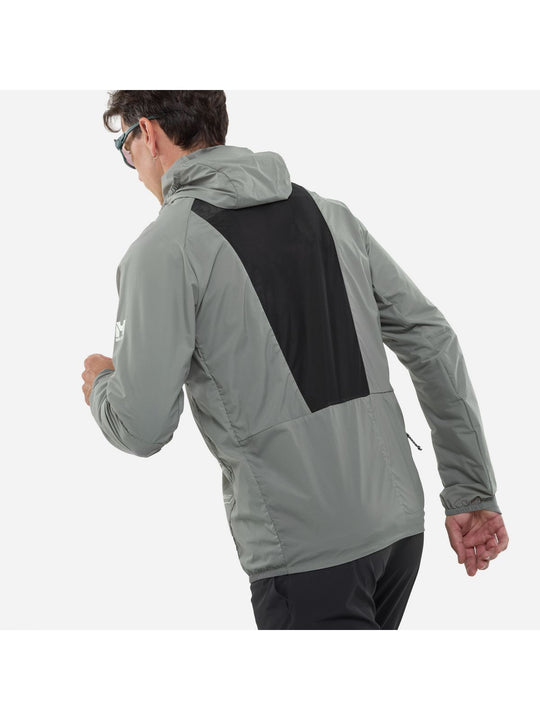 Kurtka męska MILLET Intense Windbreaker Jkt M szara
