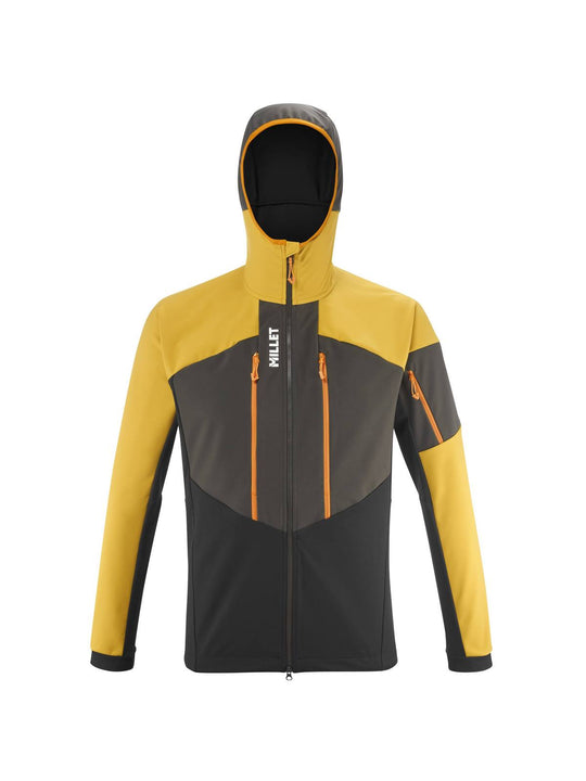 Kurtka skiturowa męska MILLET M White Shield Jkt czarny - Adventure Sports
