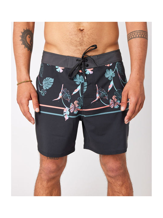 Boardshorty RIP CURL Mirage Retro Equator czarny - Adventure Sports
