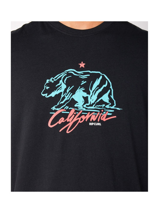 Koszulka RIP CURL Desti Animals Tee czarny - Adventure Sports
