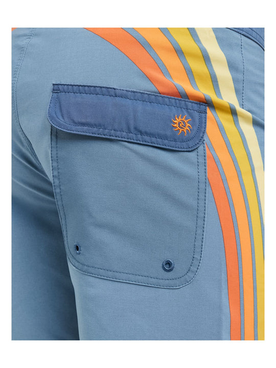 Boardshorty męskie RIP CURL Mirage Pacific Rinse Revival niebieskie
