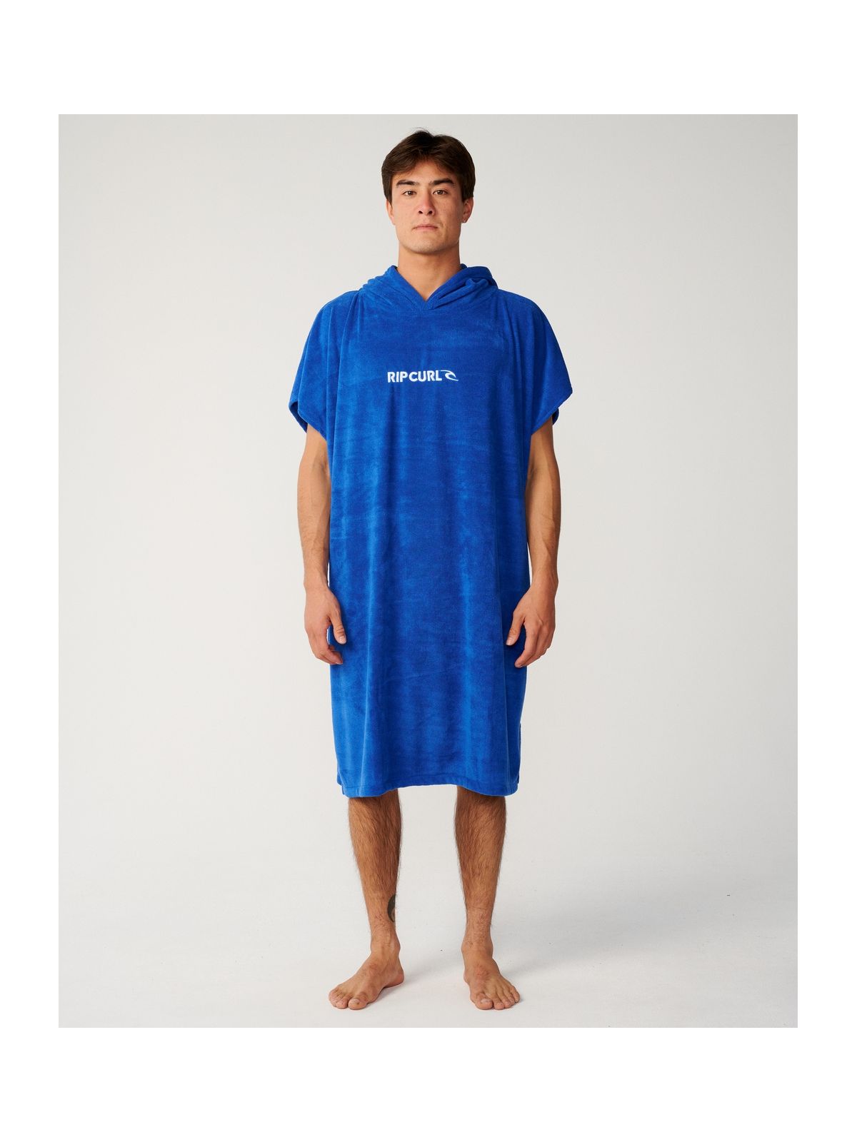 Ponczo męskie RIP CURL Brand Hooded Towel niebieskie