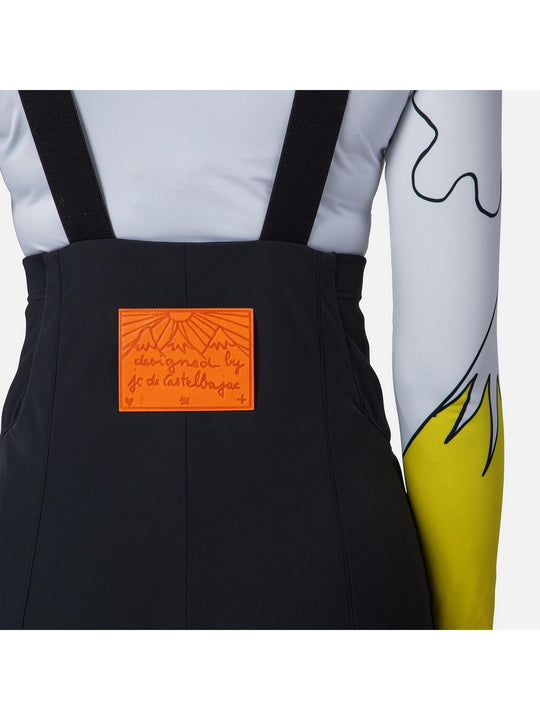 Spodnie narciarskie damskie Rossignol W Bib Insulated Pant czarny - Adventure Sports
