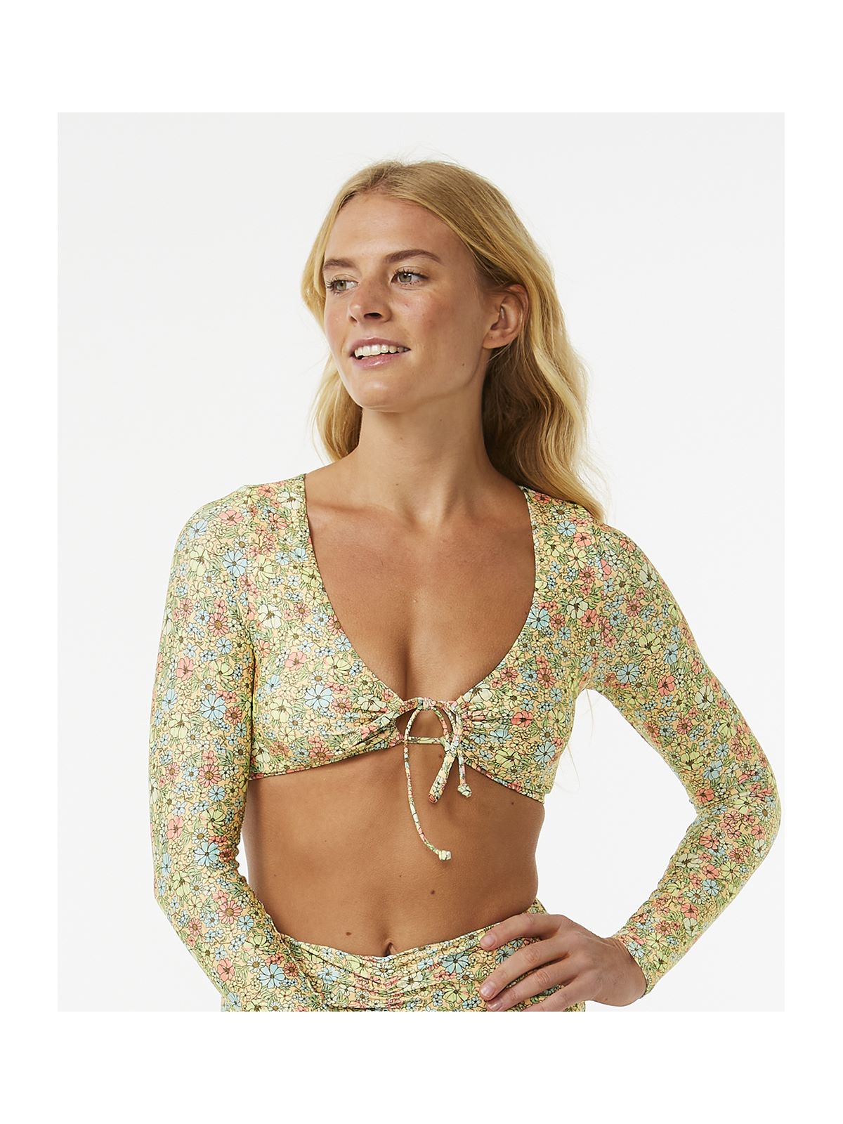 Top RIP CURL Sea Of Dreams Crop L/S multikolor - Adventure Sports