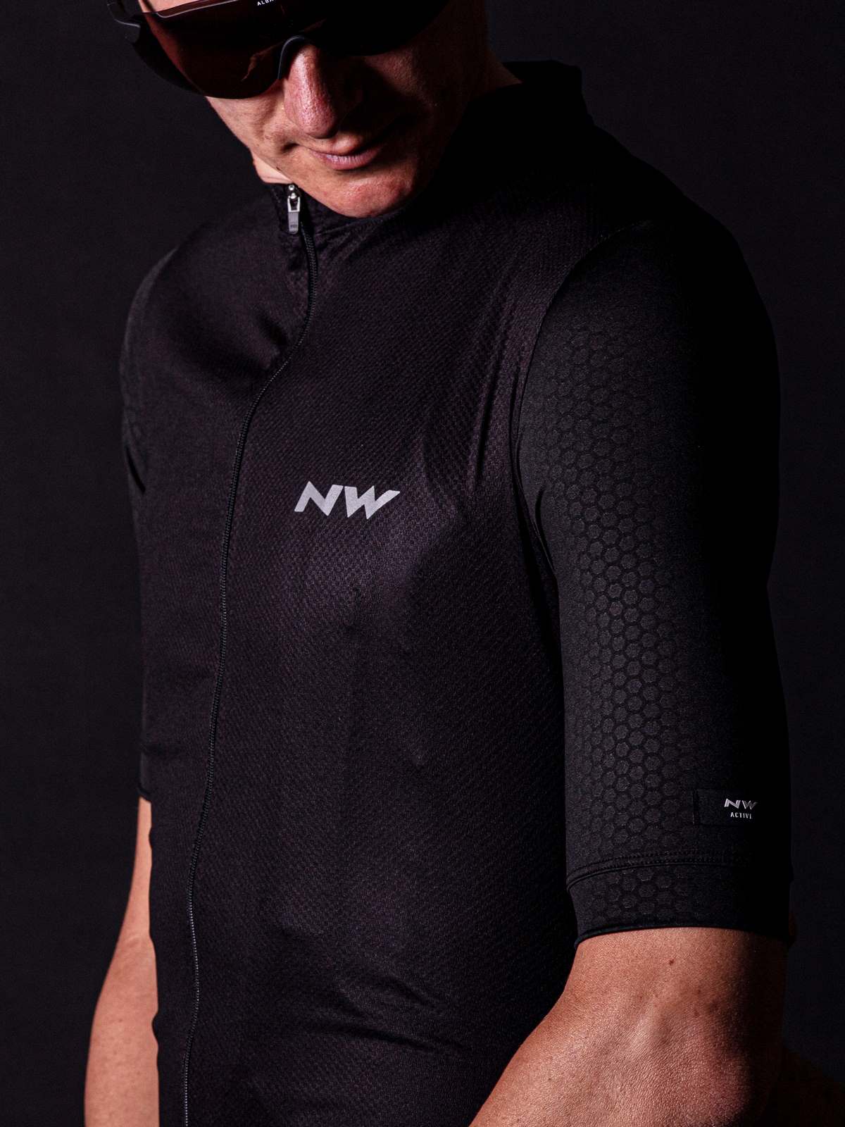 Koszulka rowerowa NORTHWAVE ACTIVE Jersey - czarny - Adventure Sports