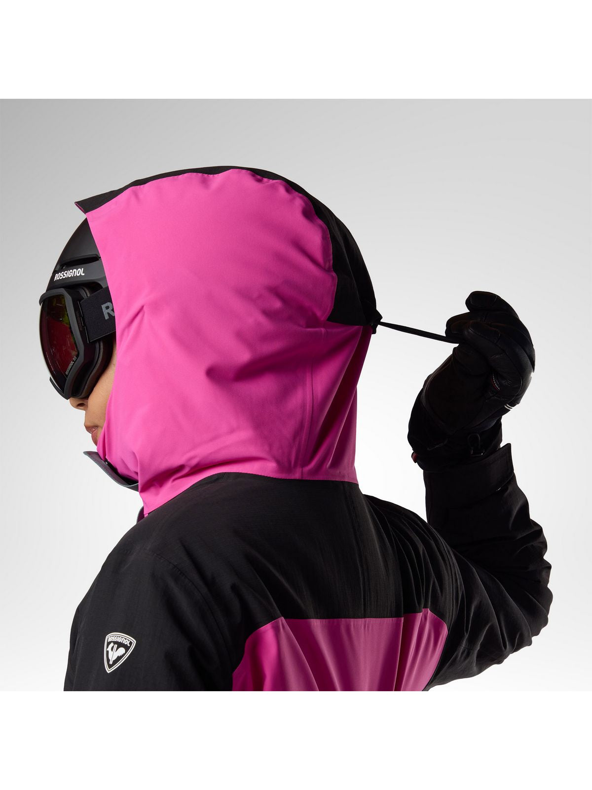 Kurtka narciarska damska ROSSIGNOL W Outerlimits Insulated Jacket czarna
