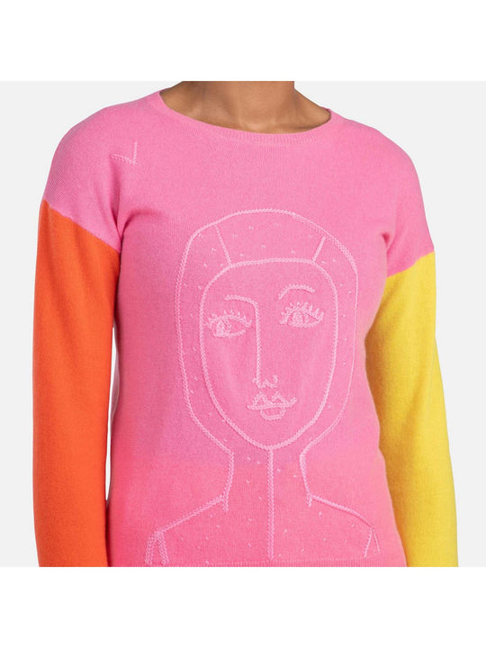 Sweter Rossignol W Jcc Lina Pull różowy - Adventure Sports
