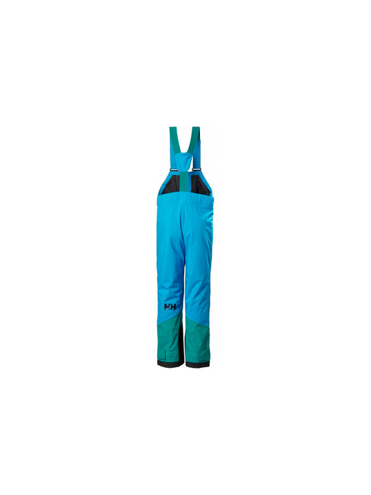 Spodnie narciarskie dziecięce HELLY HANSEN Jr Summit 2.0 Bib Pant kolor niebieski
