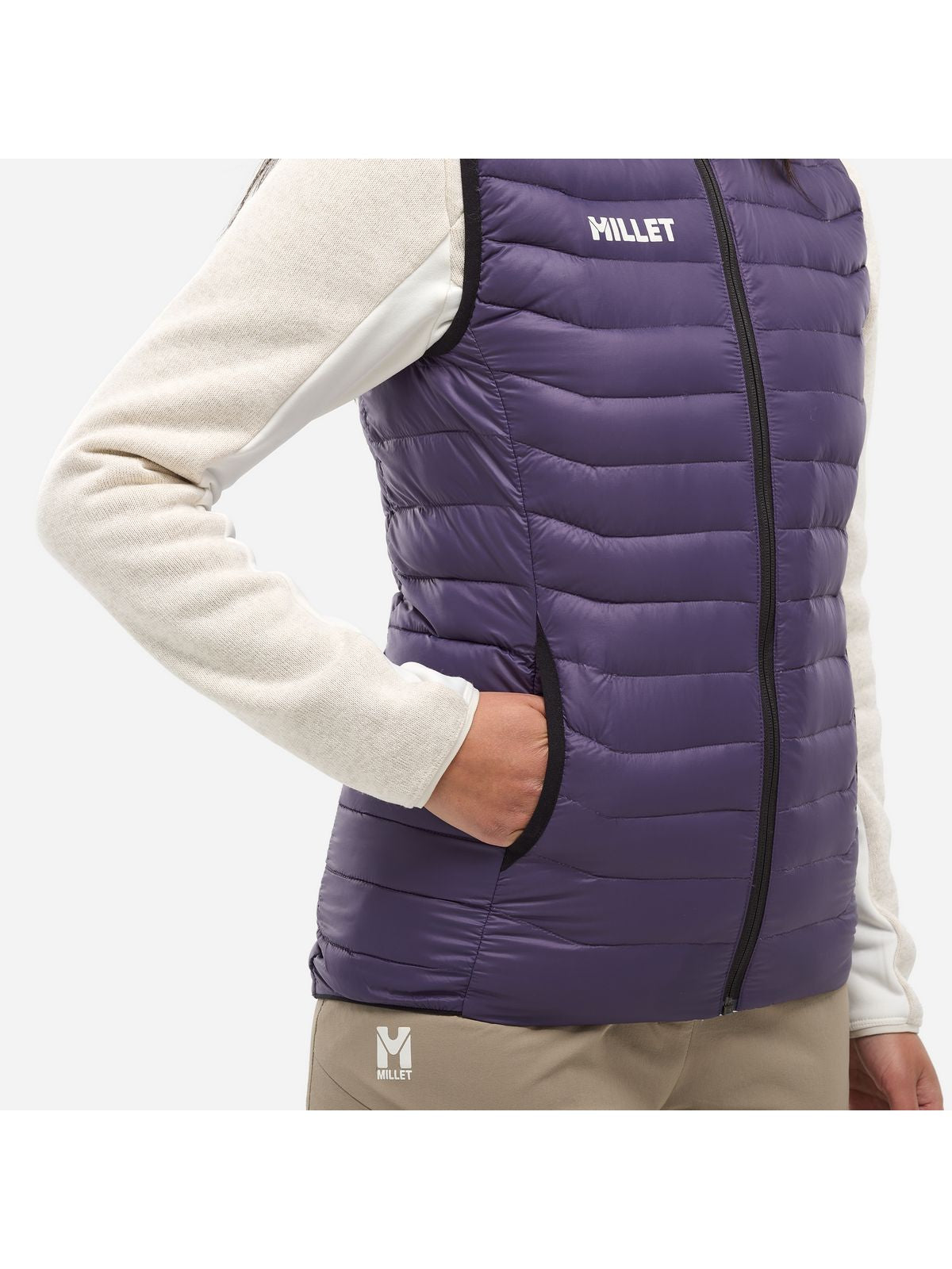 Kamizelka damska MILLET Evole Light 700 Vest W fioletowa