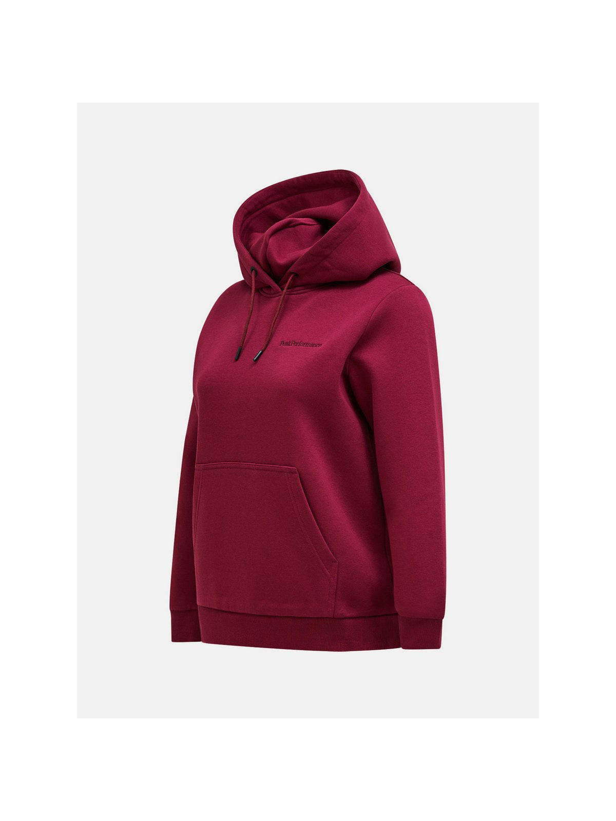 Bluza PEAK PERFORMANCE Original Small Logo Hood Women bordowy