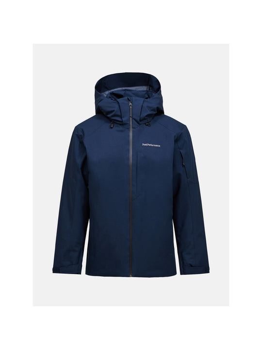 Kurtka narciarska męska PEAK PERFORMANCE Maroon HIPE 2L Insulated Shell Jacket granatowa
