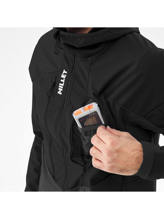 Kurtka narciarska męska MILLET M MHITE SHIELD JKT czarna
